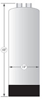 Culligan® 31,500 Gallon (gal) Capacity (Grains) Portable Exchange Deionizer (PEDI) System