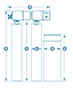 Culligan® High Efficiency (HE) Twin Series Water Softener Systems with Brine Tank - 2