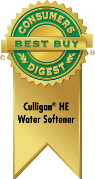 Consumers Digest Best Buy Culligan High Efficiency Ribbon
