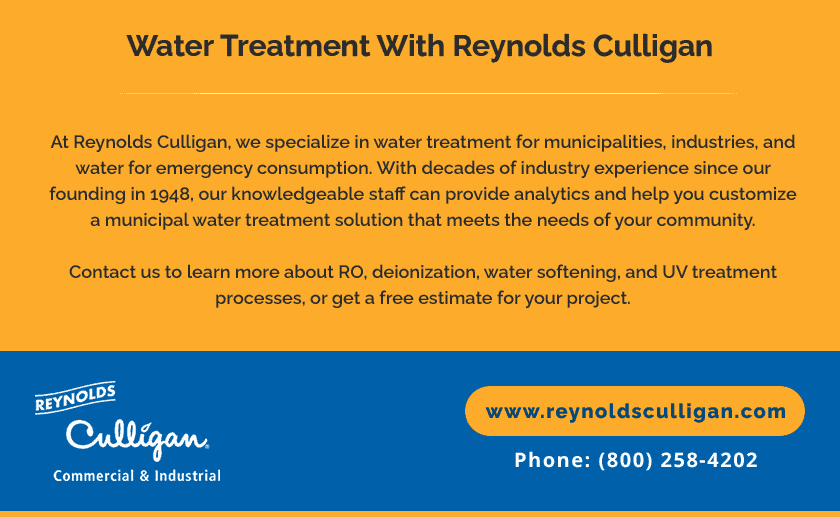 Reynolds Culligan Municipal Water Treatment