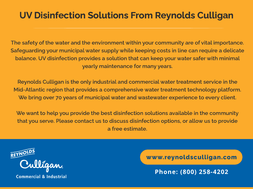 Reynolds Culligan UV Disinfection Solutions