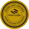 Water Quality Association Tested and Certified Under Industry Standards Water Quality Association Tested and Certified Under Industry Standards